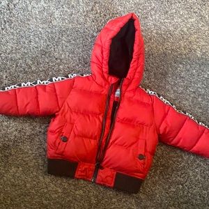 Red toddler Coat